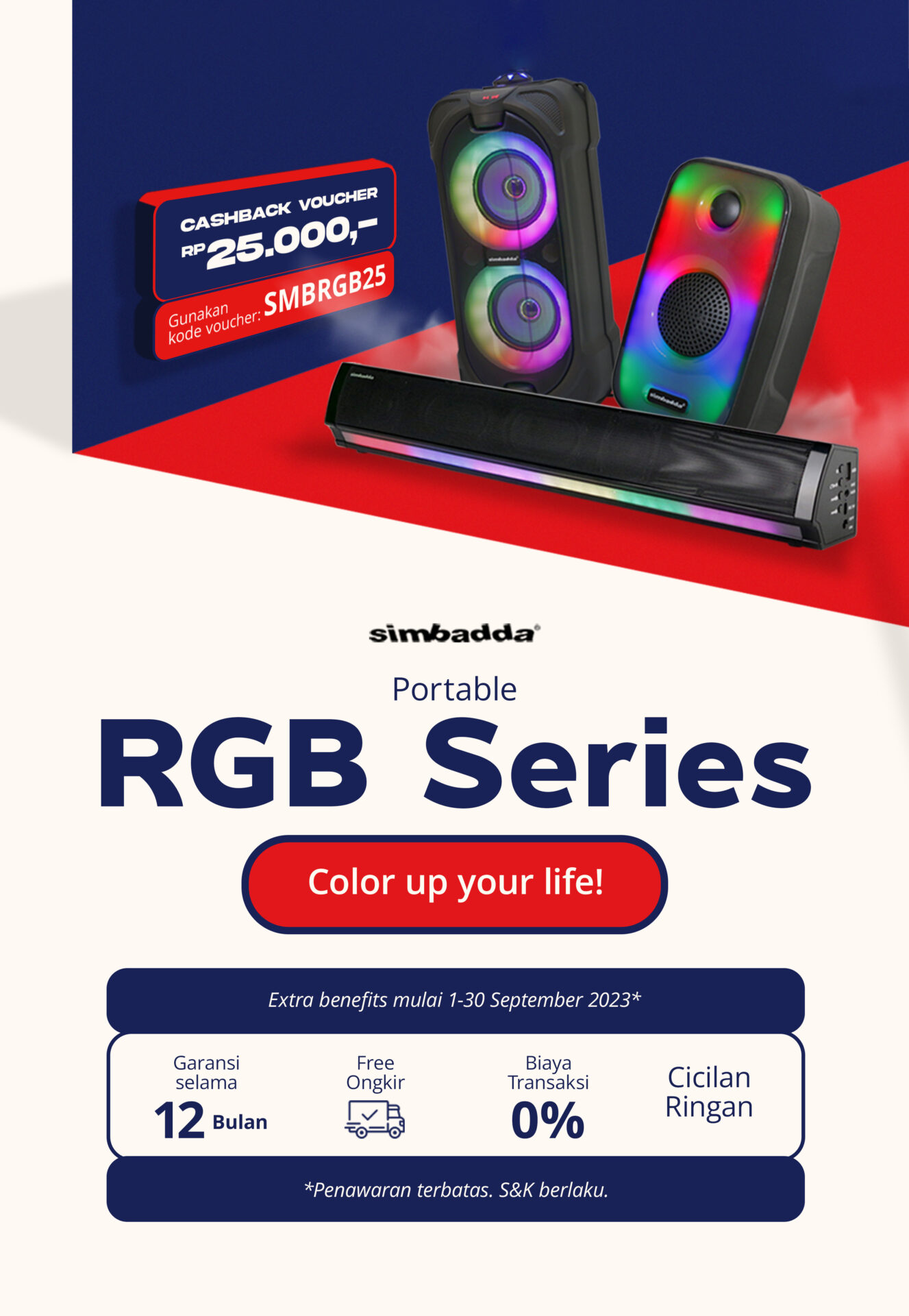 Homepage Banner RGB Series - Mobile Web
